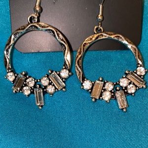 Silver earrings